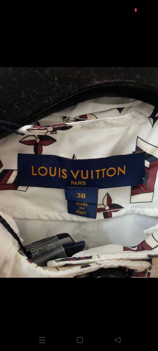 Belted short hodees Parka Louis Vuitton