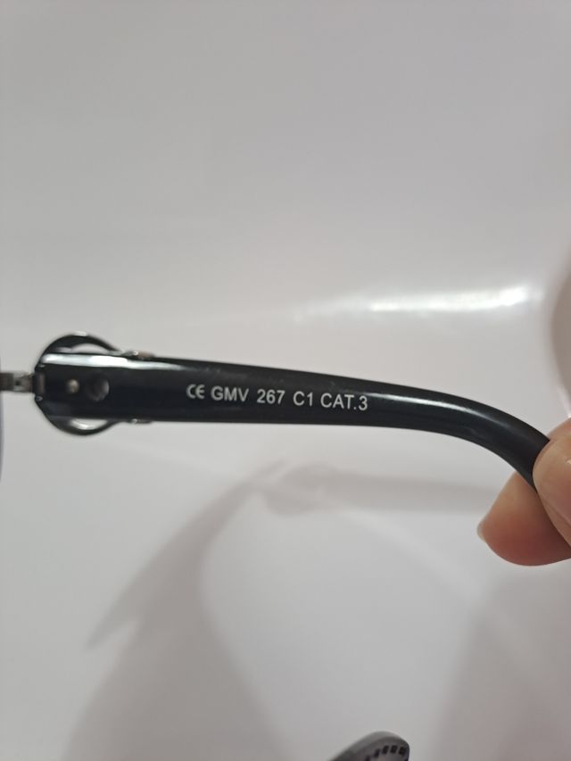 Occhiali da sole a mascherina GMV vintage