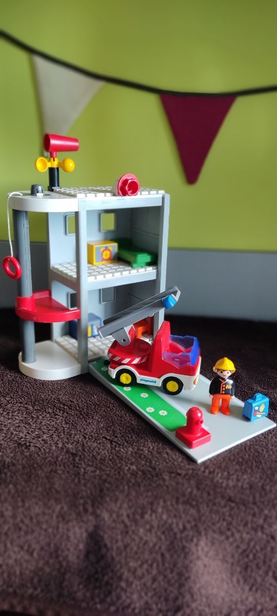 Lote Bomberos Playmobil 123