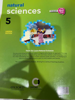 Natural sciences 5 primaria