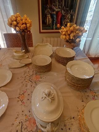 Vajilla porcelana de Bidasoa años cuarenta