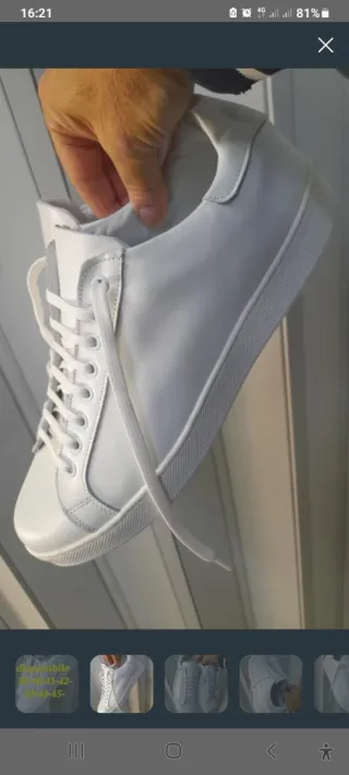 sneakers Sportive pelle vera N44