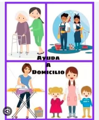 cuidado de personas mayores y niños