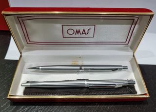 Vintage Bolígrafo y Portaminas Omas
