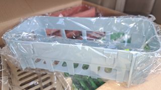 Lote 20 cestillos con soportes adhesivos a pared