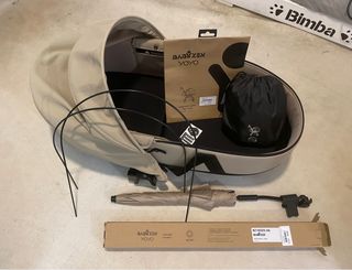 Capazo Babyzen bassinet + paraguas + funda lluvia