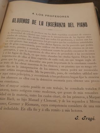 libro de escuela piano de famoso  jose trago