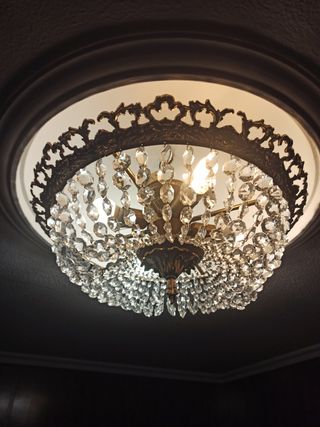 Lampara de cristal
