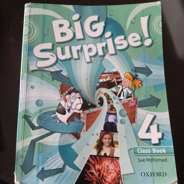 Big surprise 4 class book