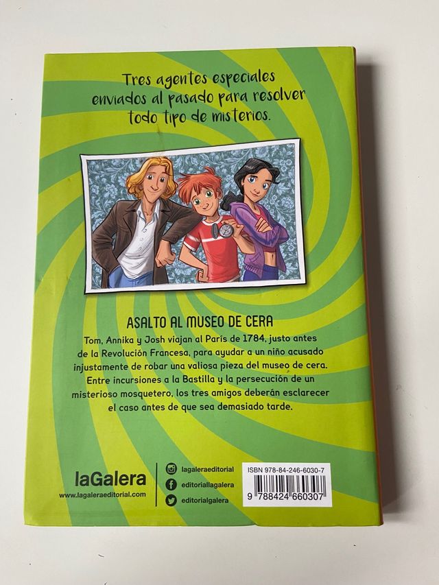 Libro Tom o'clock y los detectives del tiempo