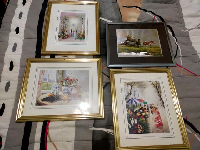 cuadros decorativos  cada uno 5€