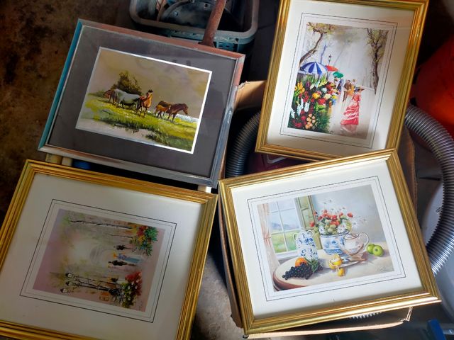 cuadros decorativos  cada uno 5€