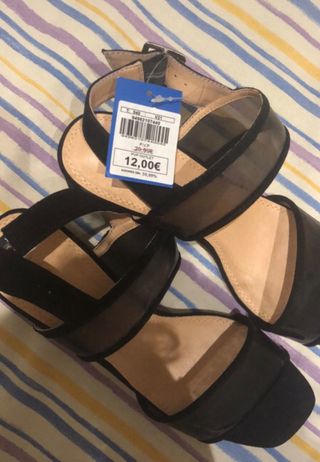 Sandalias fiesta negras Marypaz