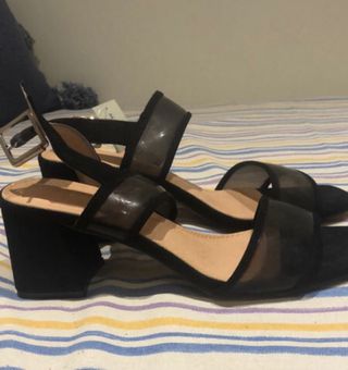 Sandalias fiesta negras Marypaz