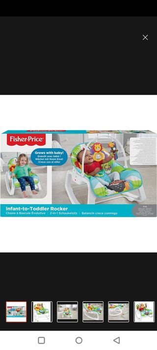 hamaca bebé Fisher Price