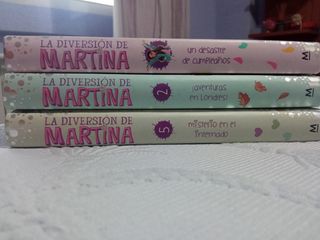 Lote 3 libros La diversion de Martina