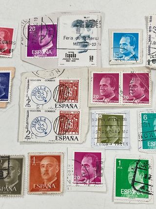 25 sellos españoles