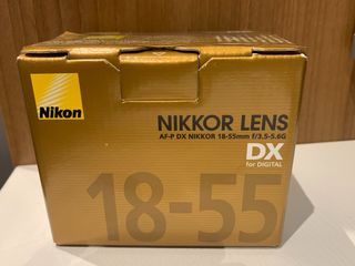Objetivo Nikon 18-55