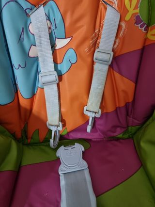 carrito bebé e silla comer