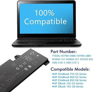 Batería de portátil para HP EliteBook 850...NUEVA