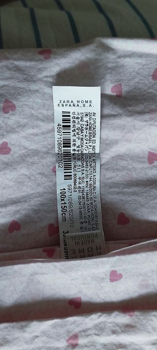 Funda nórdica cuna 120x60