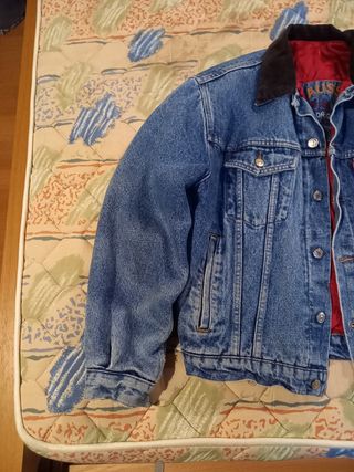 chaqueta tejana levis,talla M
