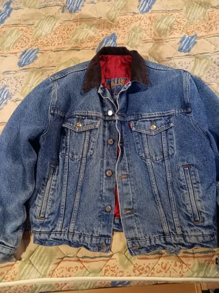chaqueta tejana levis,talla M
