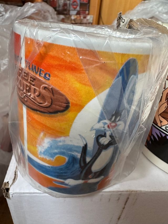 3 Tazas Disney/Warner Bros  NUEVAS