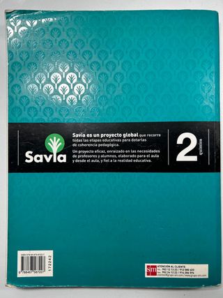 Libro Química Savia Sm Segundo de Bachillerato