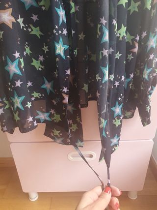 Camisa estrellas con fondo azul noche Denny Rose