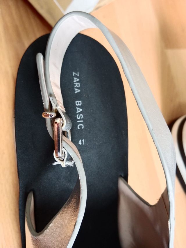 Sandalias plataforma Zara sin estrenar