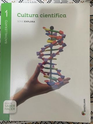 libro de cultura científica 1°bachillerato