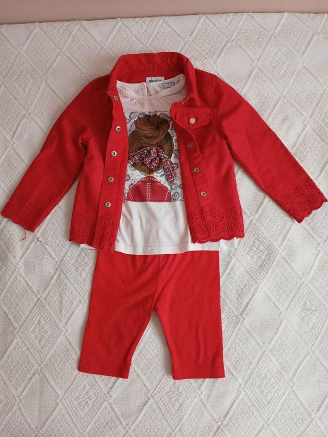 Conjunto primavera niña. Talla 2 años (Leer)