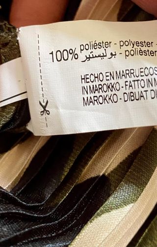 Vestido Zara midi plisado con etiquetas talla M