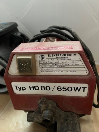 BOMBA ALTA PRESIÓN 80 bar