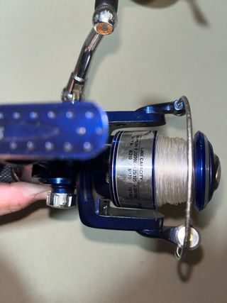 Carrete de pesca titán