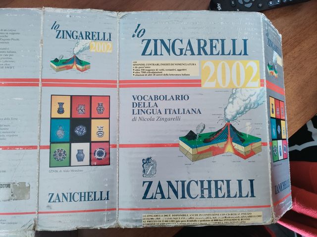 Vocabolario Zingarelli 2002