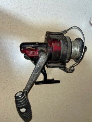 Carrete grande de pesca