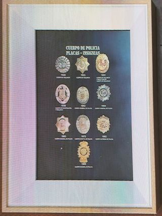 MEDALLAS POLICIALES A LA CONSTANCIA EN EL SERVICI