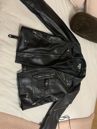 Chaqueta cuero hombre