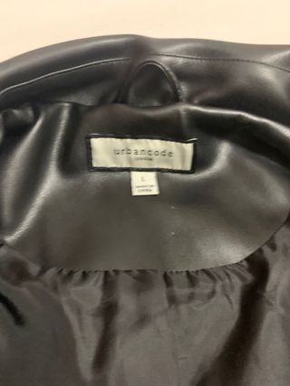 Chaqueta cuero hombre