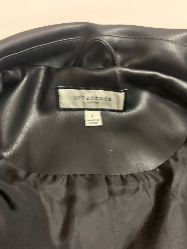 Chaqueta cuero hombre