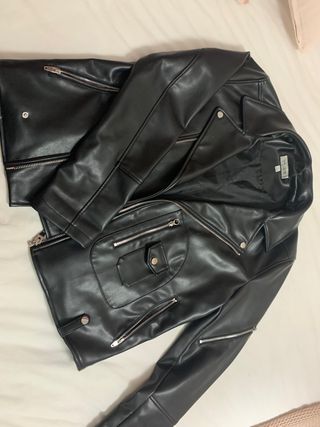 Chaqueta cuero hombre