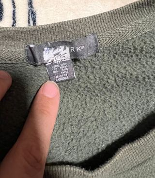 Jersey verde oliva de Primark