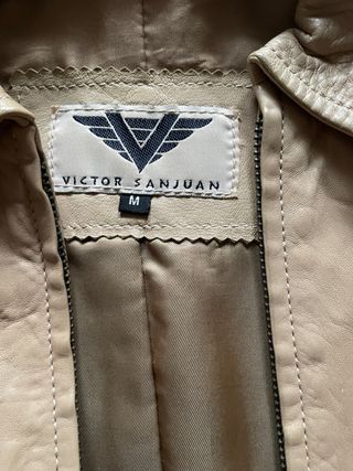 Chaqueta cuero vintage