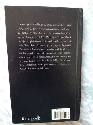 Cruyff futbolistas y yo, Guardiola Mi gente fútbol