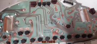 m_755 P.6615 Cuadro de instrumentos D0DX MR480356