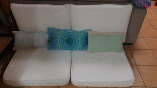 Precio LOTE  Respaldos y asientos terraza, palés