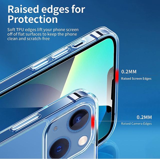 Funda iPhone 13 6,1" y 2 cristales templados