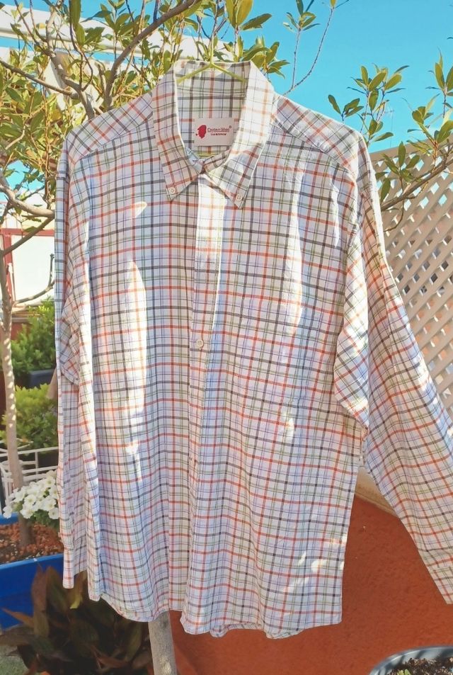 Bonita camisa de Cuadros Capitán Wood